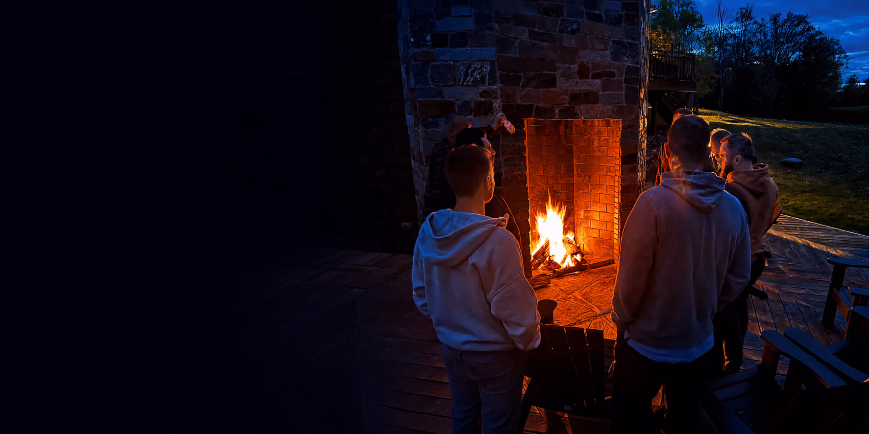 Evening by the fire